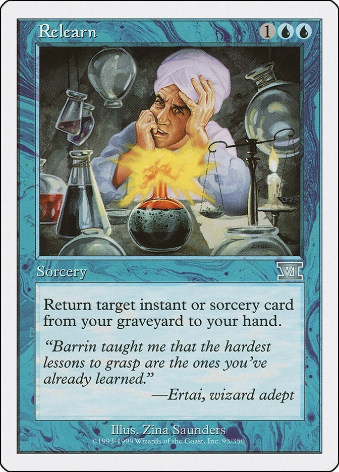 Image for Relearn (93) - Magic: The Gathering