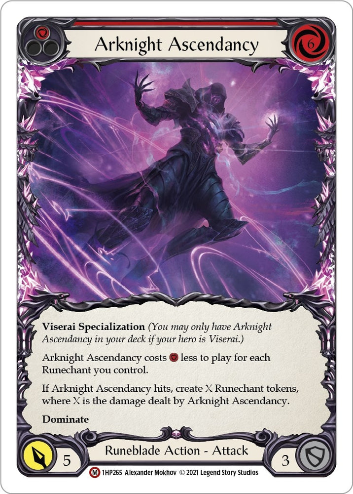 Image for Arknight Ascendancy (1HP265) (History Pack Vol.1) - Flesh and Blood TCG