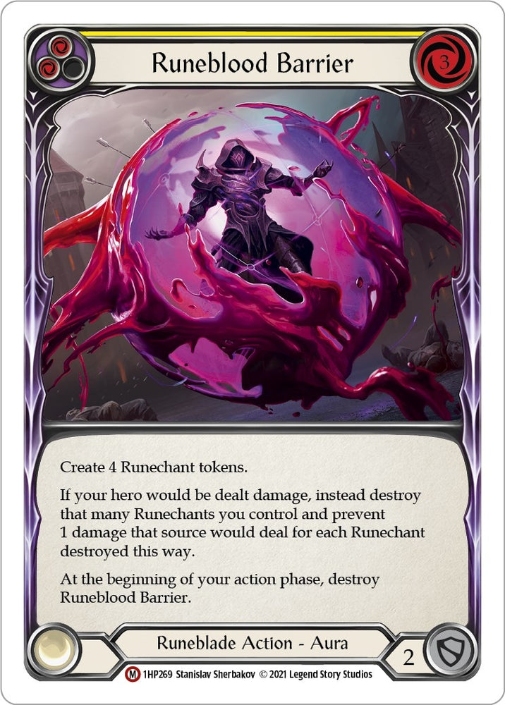 Image for Runeblood Barrier (1HP269) (History Pack Vol.1) - Flesh and Blood TCG