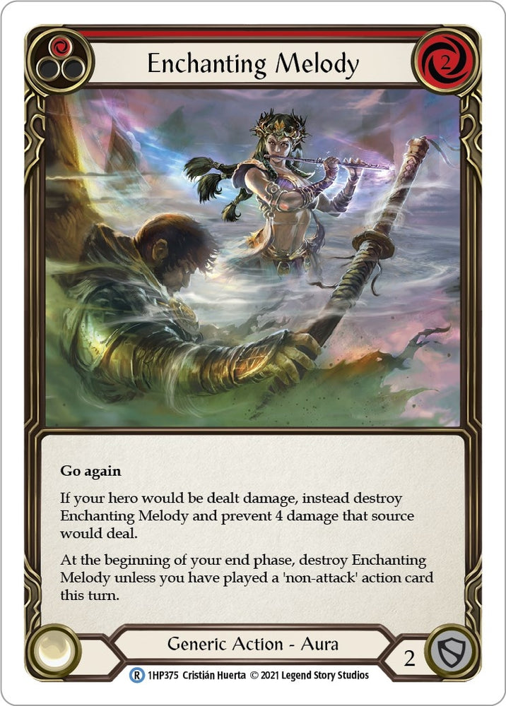 Image for Enchanting Melody (Red) (1HP375) (History Pack Vol.1) - Flesh and Blood TCG