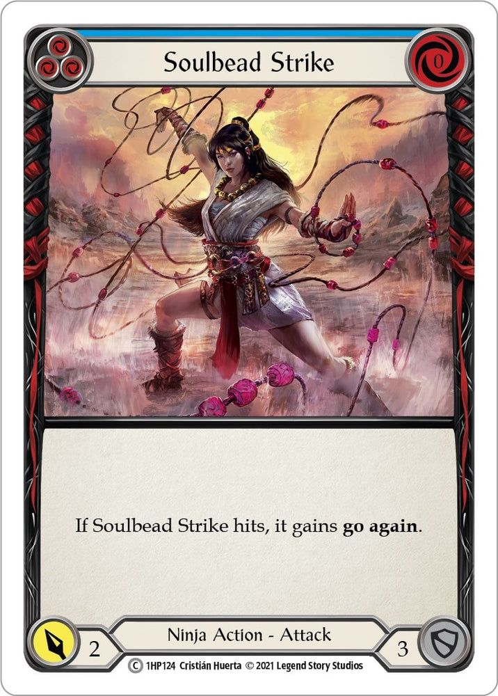 Image for Soulbead Strike (Blue) (1HP124) (History Pack Vol.1) - Flesh and Blood TCG