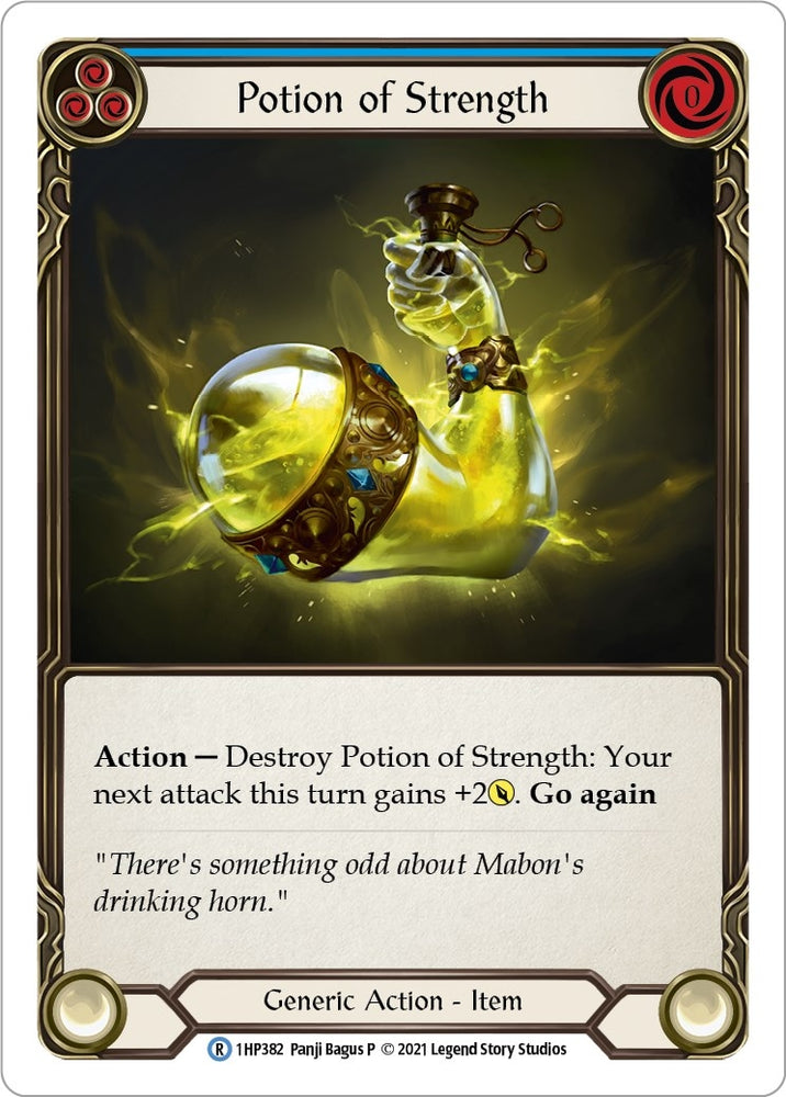 Image for Potion of Strength (1HP382) (History Pack Vol.1) - Flesh and Blood TCG