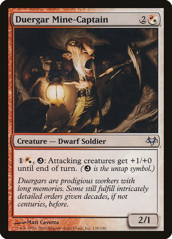 Image for Duergar Mine-Captain (138) [Eventide]