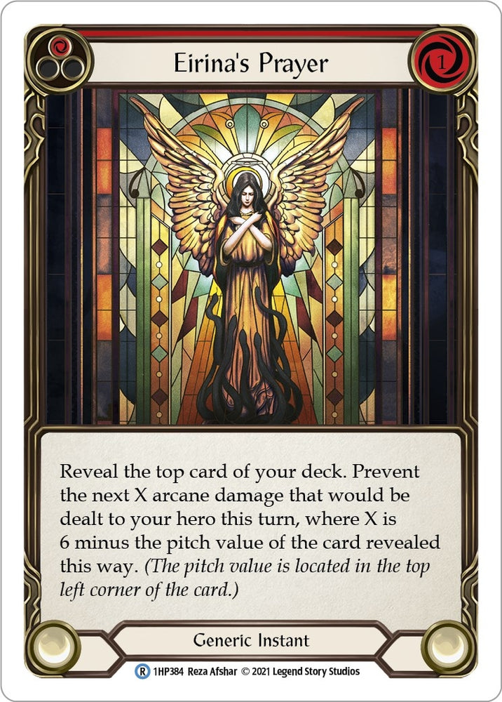 Image for Eirina's Prayer (Red) (1HP384) (History Pack Vol.1) - Flesh and Blood TCG