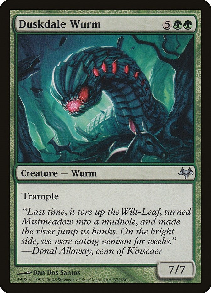 Image for Duskdale Wurm (67) [Eventide]