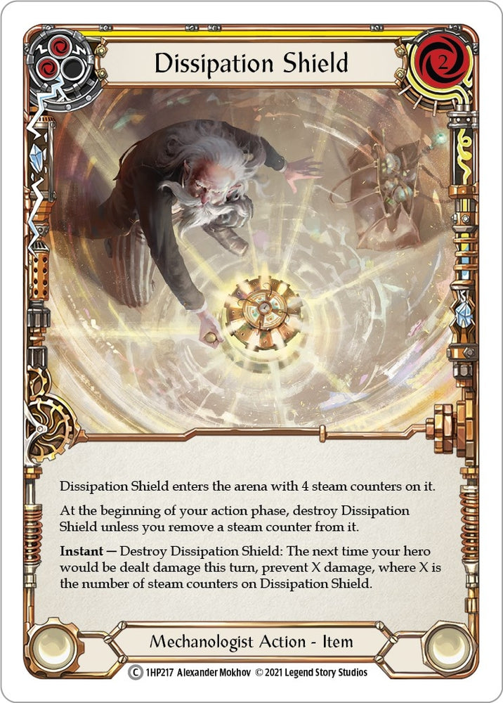 Image for Dissipation Shield (1HP217) (History Pack Vol.1) - Flesh and Blood TCG