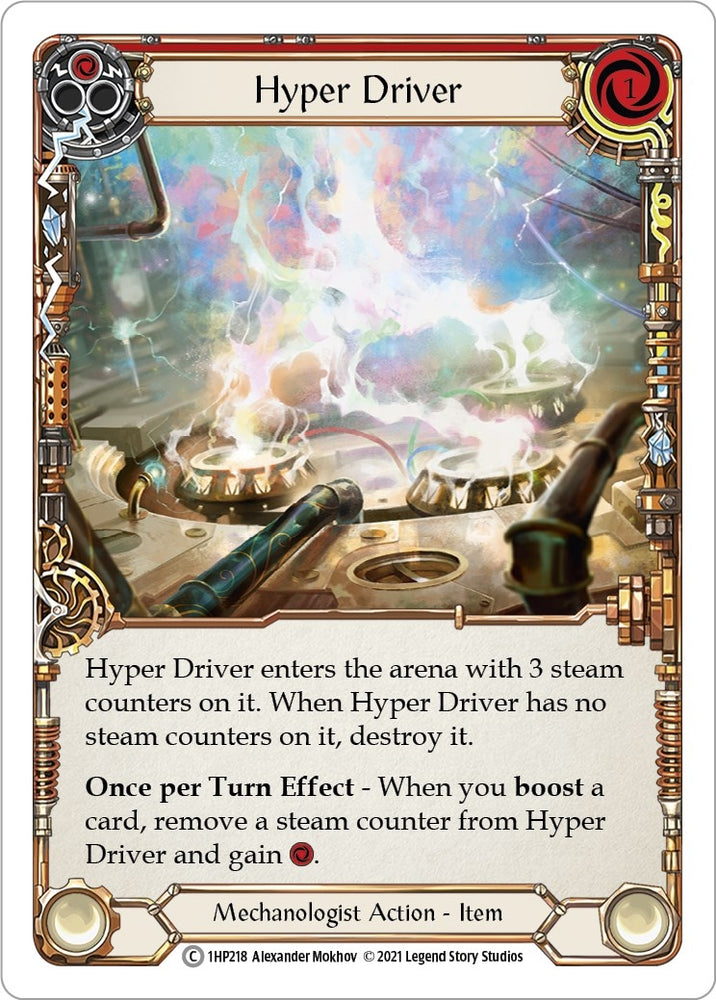Image for Hyper Driver (1HP218) (History Pack Vol.1) - Flesh and Blood TCG