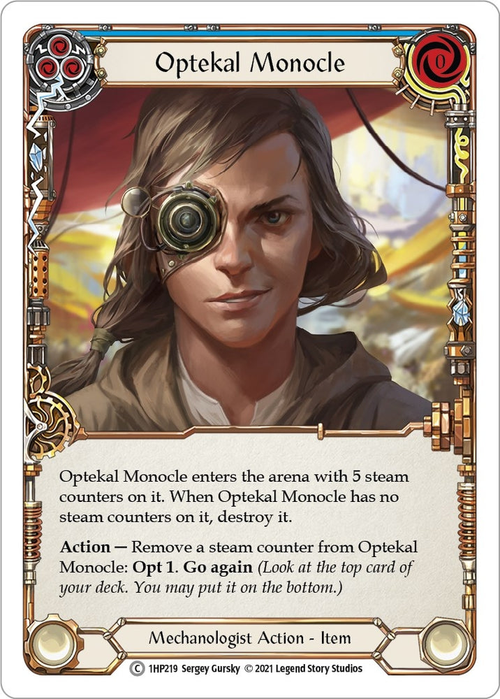 Image for Optekal Monocle (1HP219) (History Pack Vol.1) - Flesh and Blood TCG