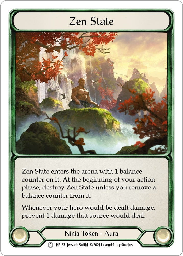 Image for Zen State (1HP137) (History Pack Vol.1) - Flesh and Blood TCG