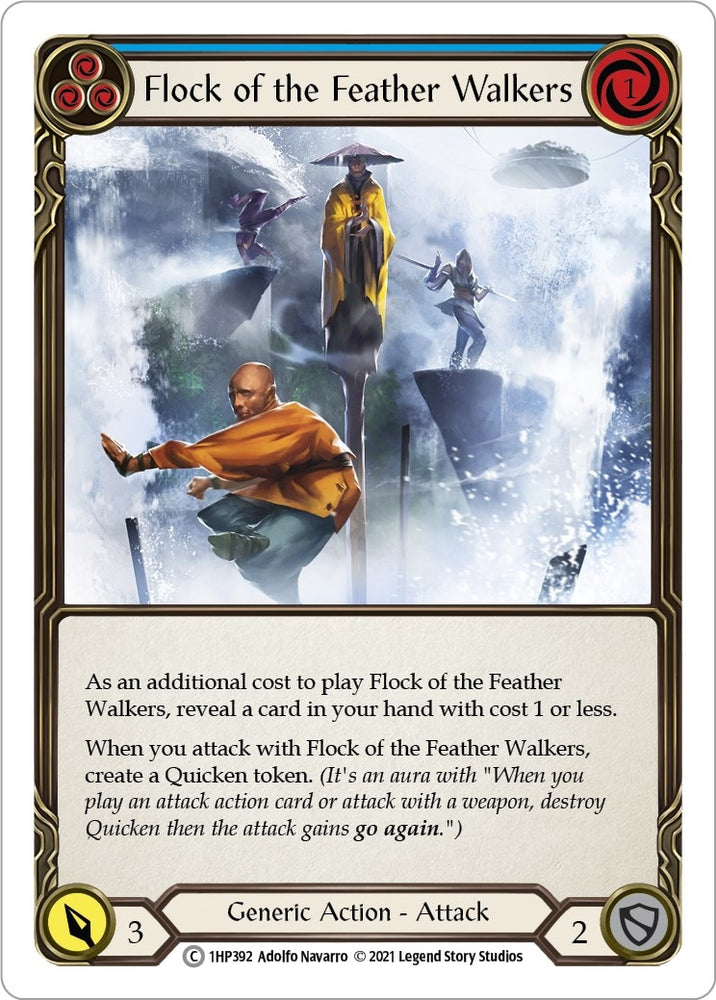 Image for Flock of the Feather Walkers (Blue) (1HP392) (History Pack Vol.1) - Flesh and Blood TCG