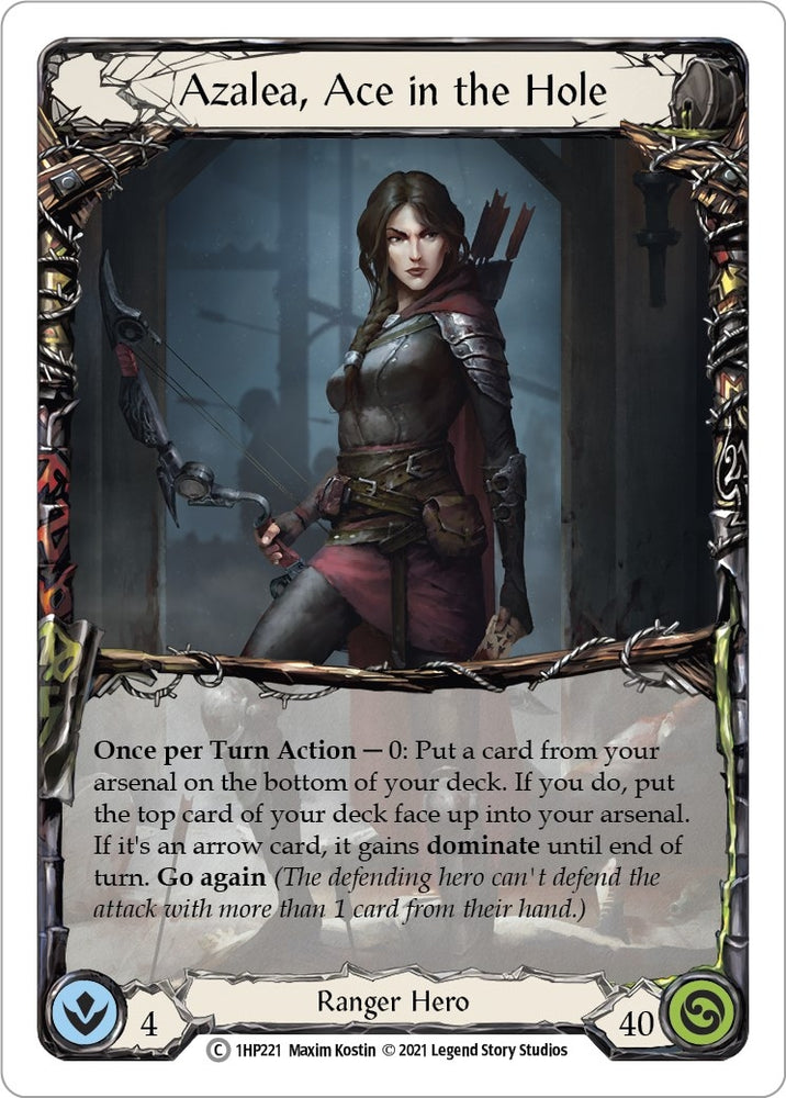 Image for Azalea, Ace in the Hole (1HP221) (History Pack Vol.1) - Flesh and Blood TCG