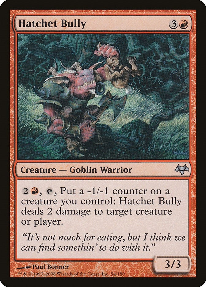 Image for Hatchet Bully (54) [Eventide]