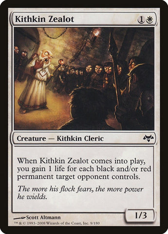 Image for Kithkin Zealot (9) [Eventide]