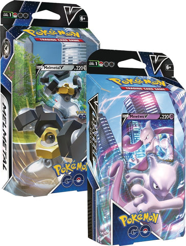 Image for Pokemon GO Melmetal V/Mewtwo V Battle Decks [Set of 2] [Pokemon GO]