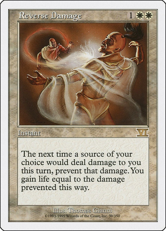 Image for Reverse Damage (39) - Magic: The Gathering