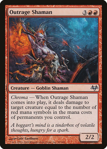 Image for Outrage Shaman (59) [Eventide]