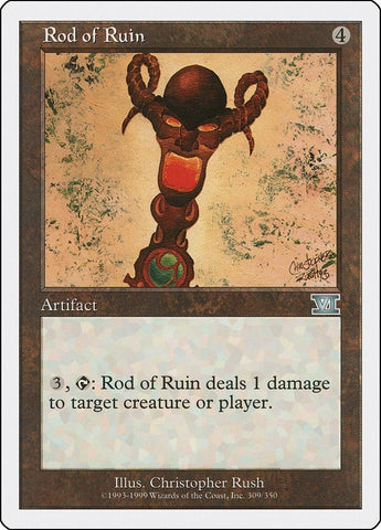 Image for Rod of Ruin (309) - Magic: The Gathering