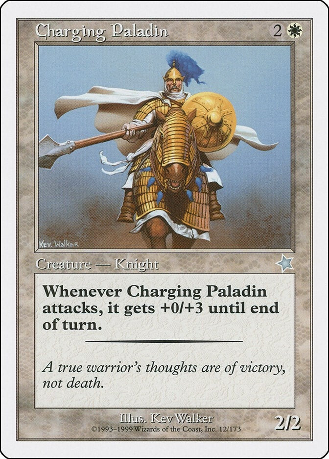 Image for Charging Paladin (12) [Starter 1999]