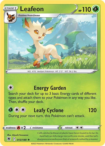 Image for Leafeon (013/189) [SWSH10: Astral Radiance]