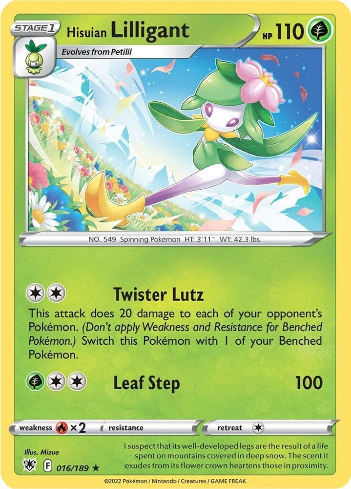 Image for Hisuian Lilligant (016/189) [SWSH10: Astral Radiance]