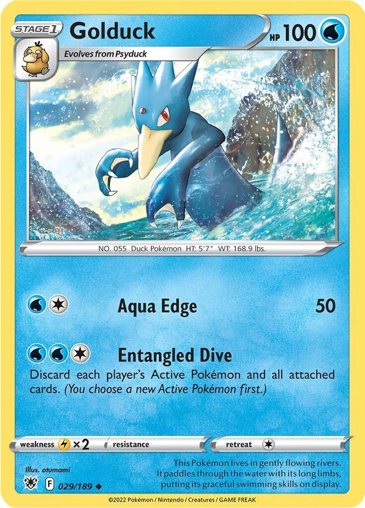 Image for Golduck (029/189) [SWSH10: Astral Radiance]