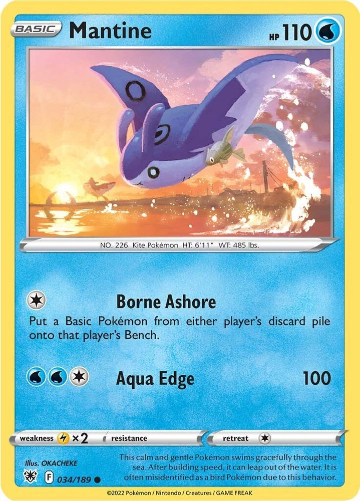 Image for Mantine (034/189) [SWSH10: Astral Radiance]