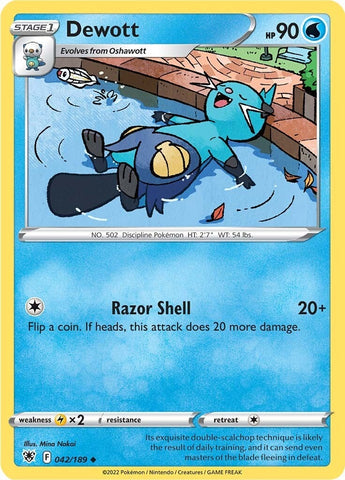 Image for Dewott (042/189) [SWSH10: Astral Radiance]