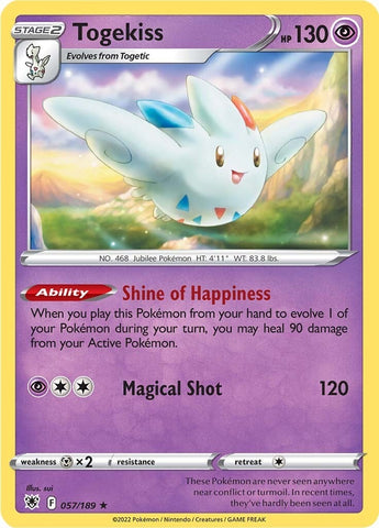 Image for Togekiss (057/189) [SWSH10: Astral Radiance]