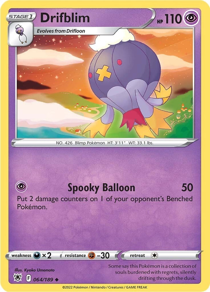 Image for Drifblim (064/189) [SWSH10: Astral Radiance]