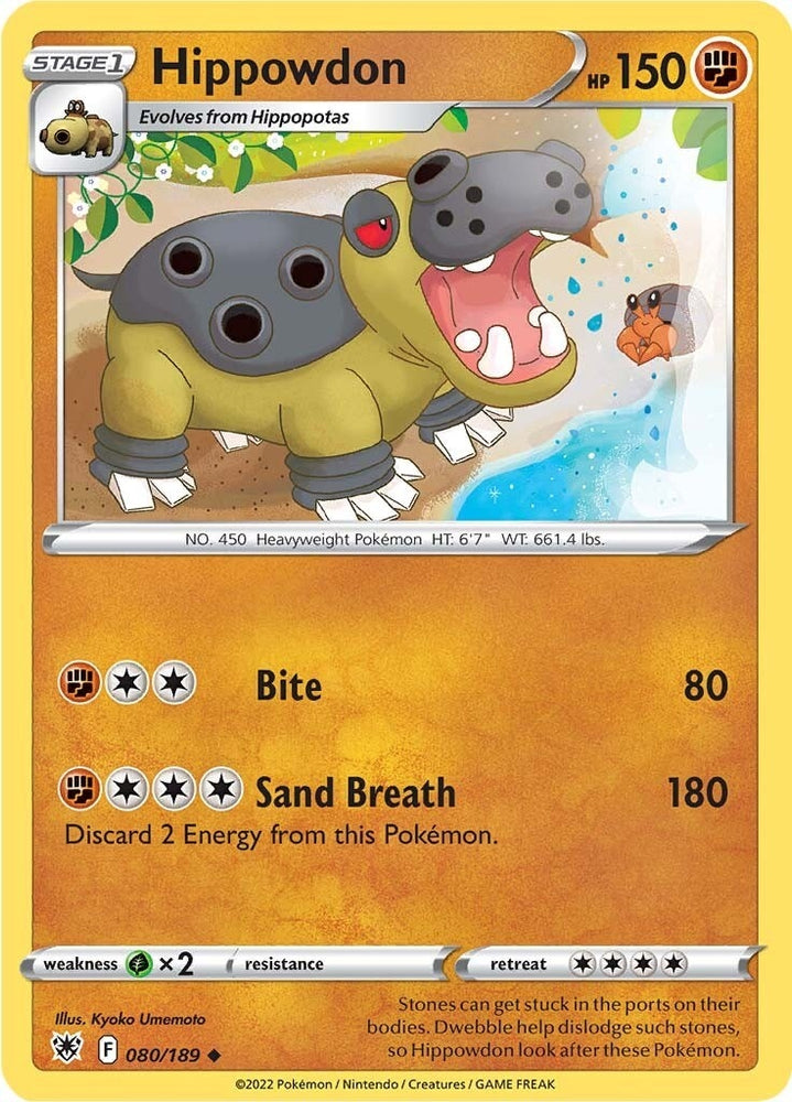 Image for Hippowdon (080/189) [SWSH10: Astral Radiance]