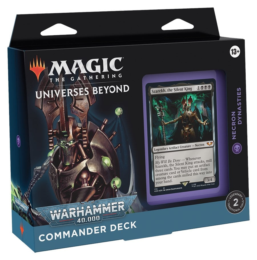 Image for Universes Beyond: Warhammer 40,000 - Necron Dynasties Commander Deck [Universes Beyond: Warhammer 40,000]
