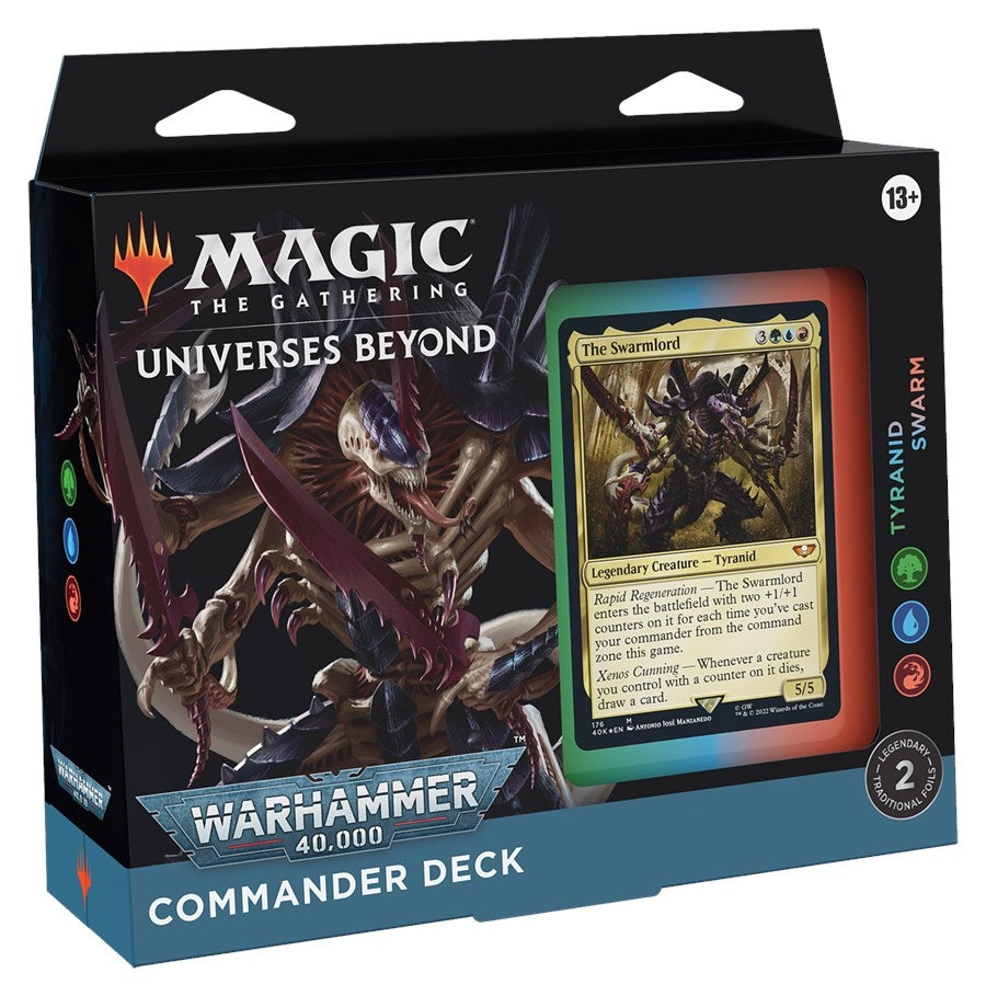Image for Universes Beyond: Warhammer 40,000 - Tyranid Swarm Commander Deck [Universes Beyond: Warhammer 40,000]