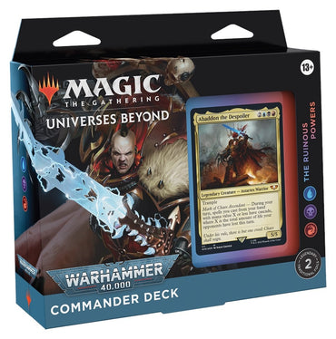 Image for Universes Beyond: Warhammer 40,000 - The Ruinous Powers Commander Deck [Universes Beyond: Warhammer 40,000]