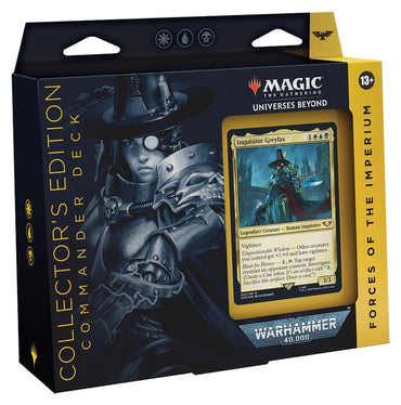 Image for Universes Beyond: Warhammer 40,000 - Forces of the Imperium Commander Deck (Collector's Edition) [Universes Beyond: Warhammer 40,000]