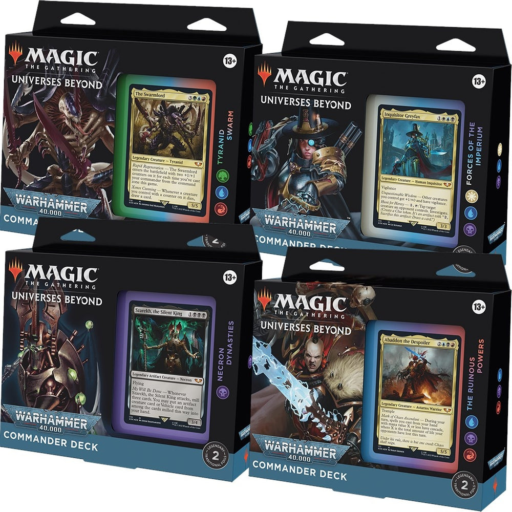 Image for Universes Beyond: Warhammer 40,000 - Commander Deck Display [Universes Beyond: Warhammer 40,000]