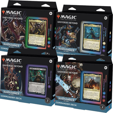 Image for Universes Beyond: Warhammer 40,000 - Commander Deck Display [Universes Beyond: Warhammer 40,000]