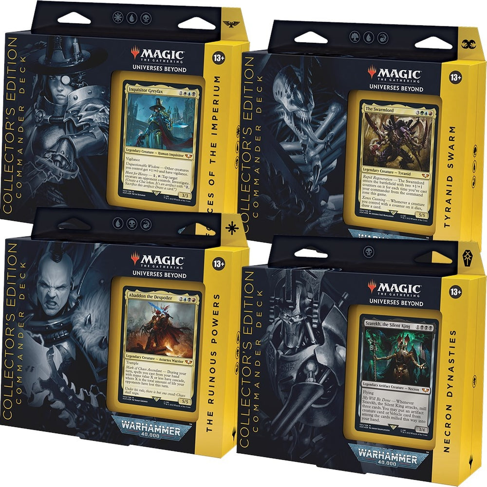 Image for Universes Beyond: Warhammer 40,000 - Commander Deck Display (Collector's Edition) [Universes Beyond: Warhammer 40,000]