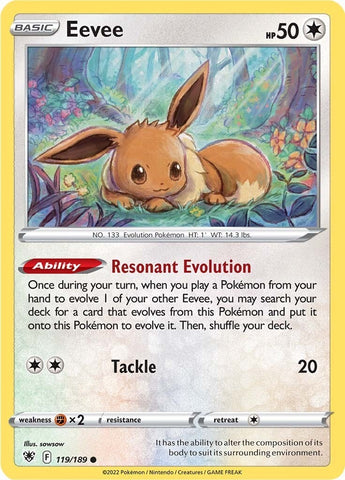 Image for Eevee (119/189) [SWSH10: Astral Radiance]
