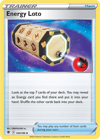 Image for Energy Loto (140/189) [SWSH10: Astral Radiance]