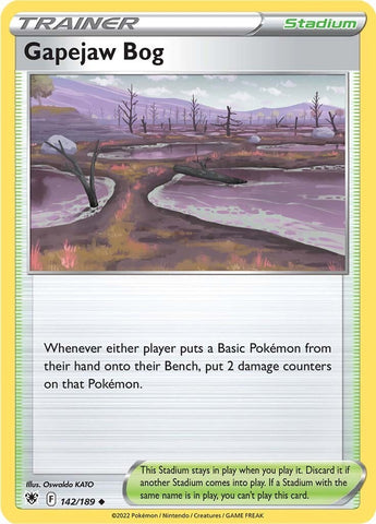 Image for Gapejaw Bog (142/189) [SWSH10: Astral Radiance]