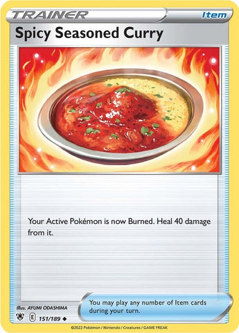 Image for Spicy Seasoned Curry (151/189) [SWSH10: Astral Radiance]