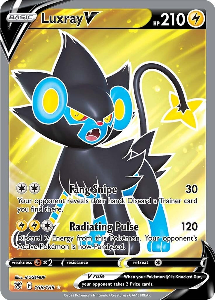 Image for Luxray V (Full Art) (168/189) [SWSH10: Astral Radiance]