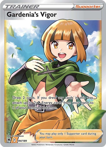 Image for Gardenia's Vigor (Full Art) (184/189) [SWSH10: Astral Radiance]