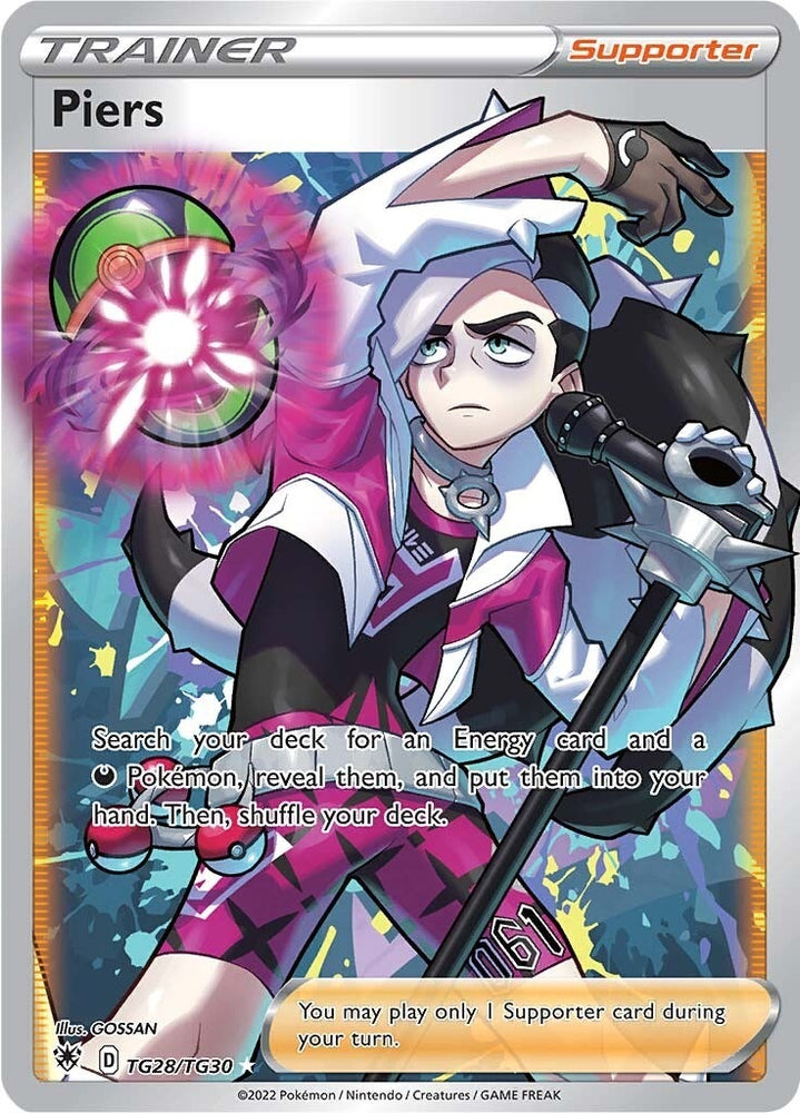Image for Piers (TG28/TG30) [SWSH10: Astral Radiance Trainer Gallery]