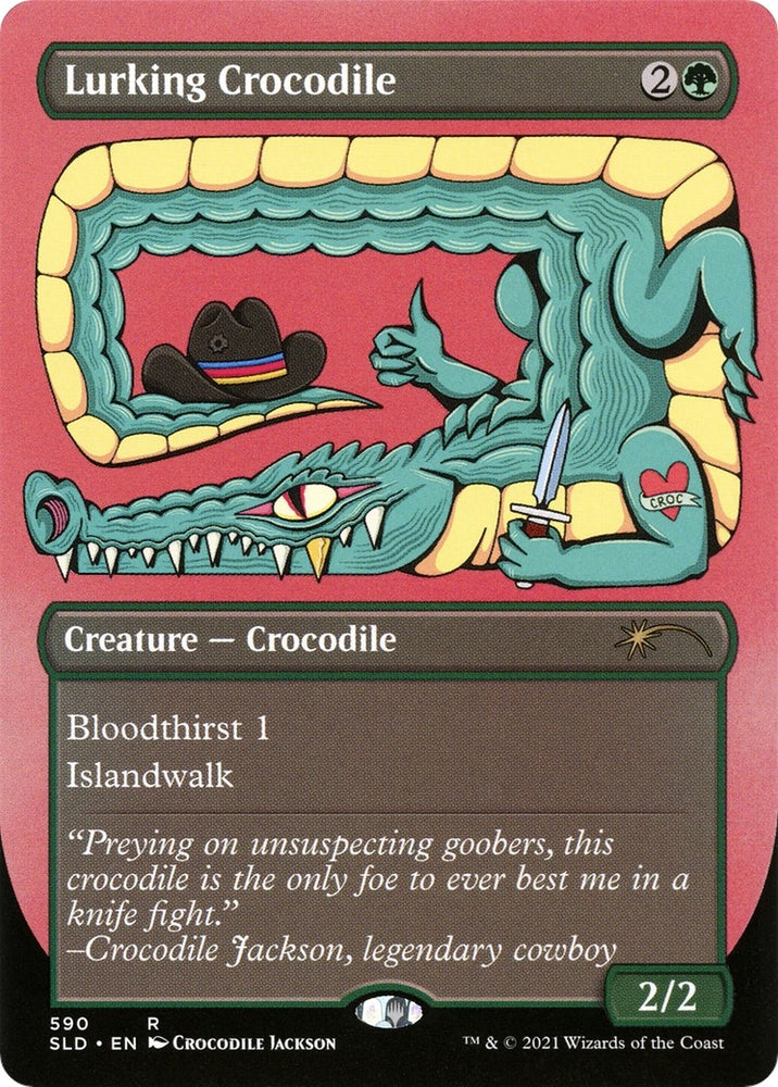 Image for Lurking Crocodile (590) [Secret Lair Drop Series]