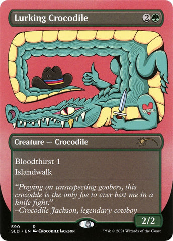 Image for Lurking Crocodile (590) [Secret Lair Drop Series]