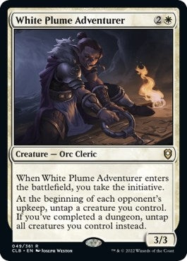 Image for White Plume Adventurer (49) [Commander Legends: Battle for Baldur's Gate]