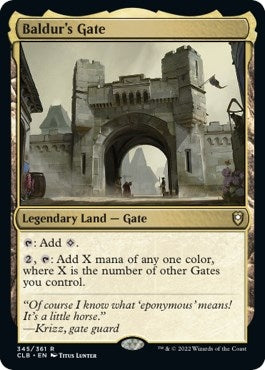 Image for Baldur's Gate (345) [Commander Legends: Battle for Baldur's Gate]