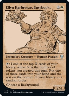 Image for Ellyn Harbreeze, Busybody (Showcase) (377) [Commander Legends: Battle for Baldur's Gate]