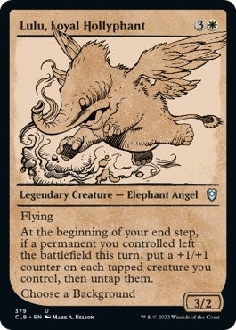 Image for Lulu, Loyal Hollyphant (Showcase) (379) [Commander Legends: Battle for Baldur's Gate]